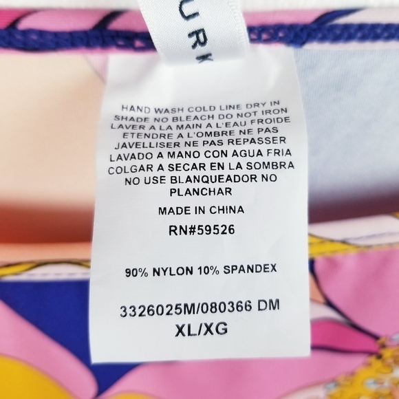 Trina Turk Breeze Swim Tunic Dress Cover-Up NWT size XL - Picture 11 of 14